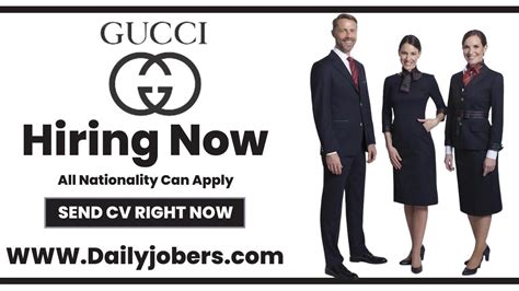 gucci vacature|gucci manufacturing careers.